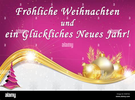merry christmas and happy new year in german